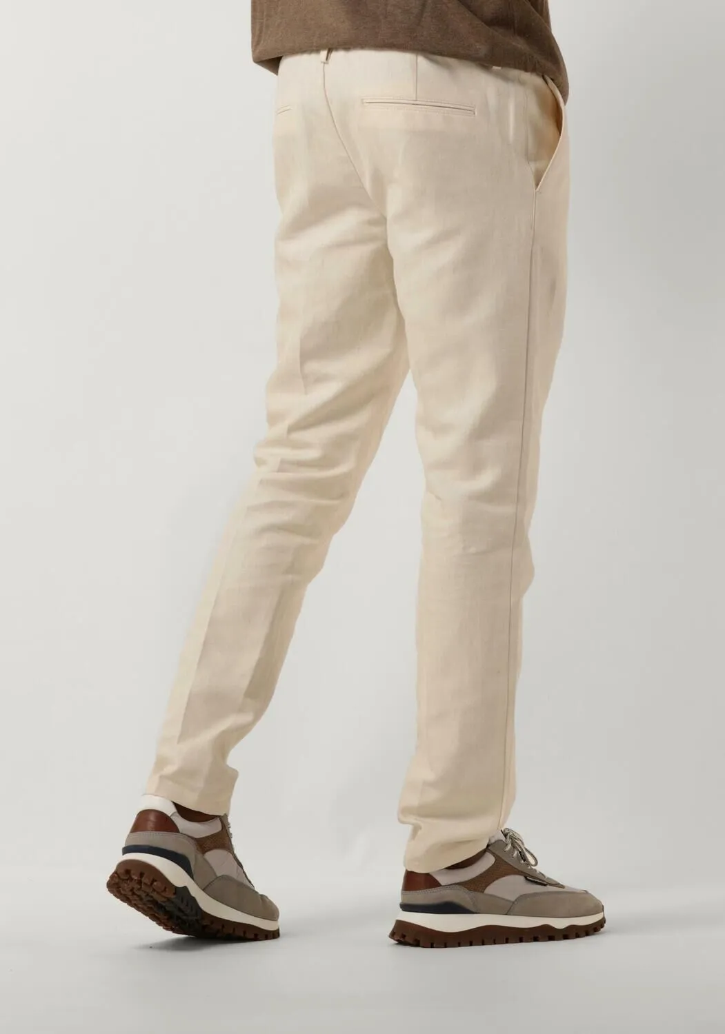 gebroken wit profuomo pantalon trousers 842 sportcord