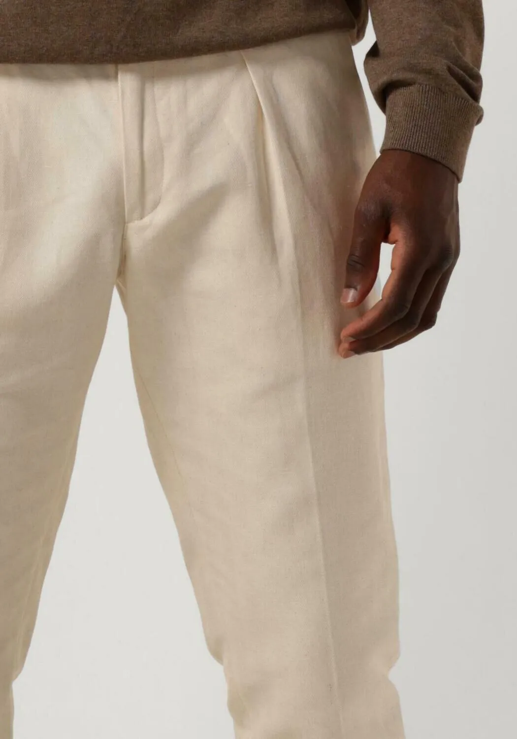 gebroken wit profuomo pantalon trousers 842 sportcord