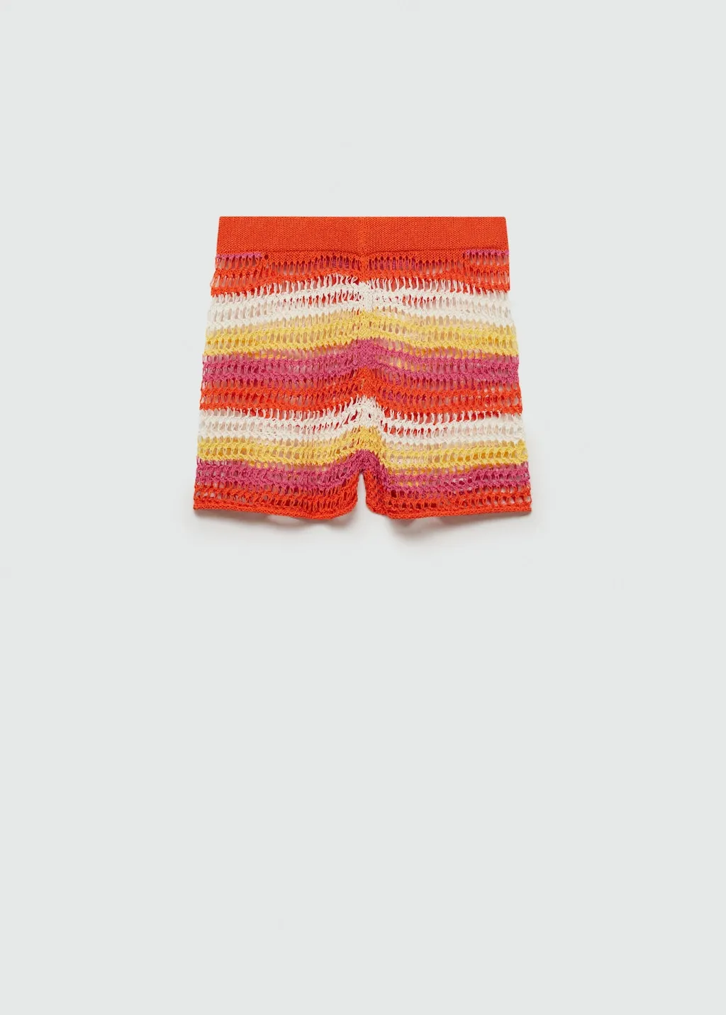 Gecombineerde crochet shorts