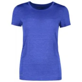 Geyser ID G11020 Woman Seamless S/S T-Shirt Royal Blue Melange