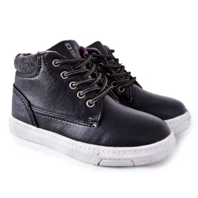 Geïsoleerde sportschoenen voor kinderen Big Star BB374132BS Zwart