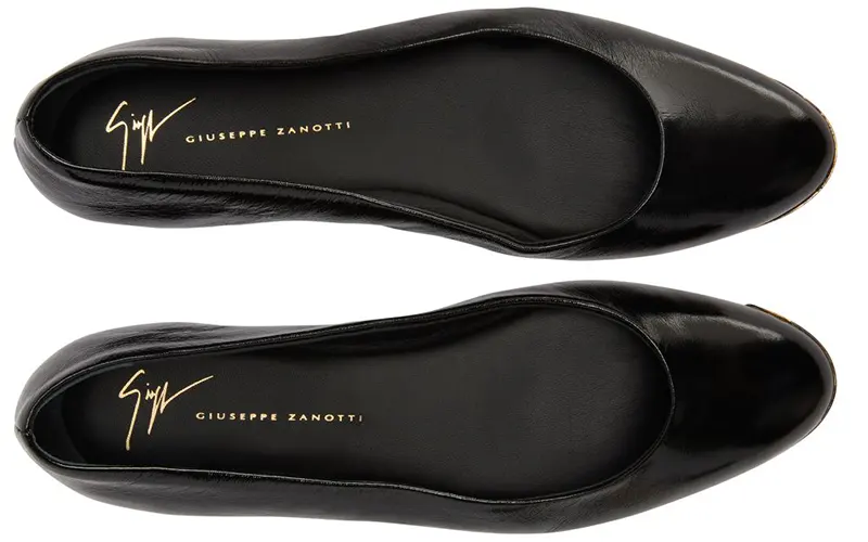 Giuseppe Zanotti Amur 2.0 Ballerina Zwart