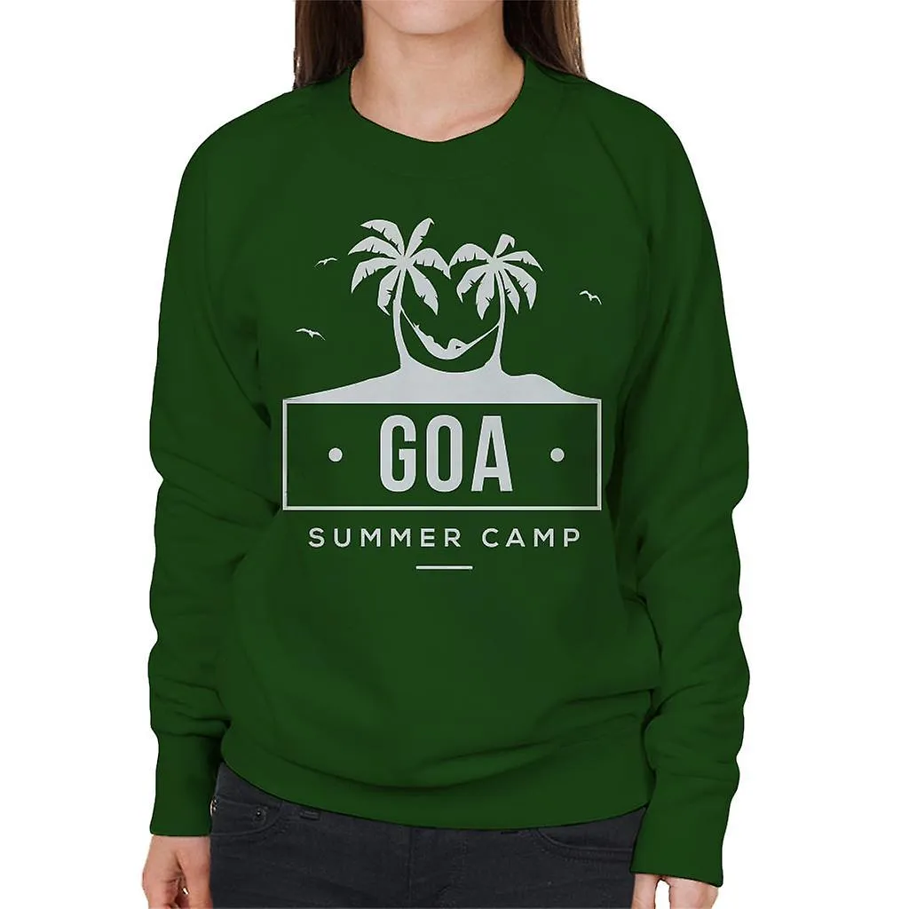 Goa zomer kamp vrouwen Sweatshirt