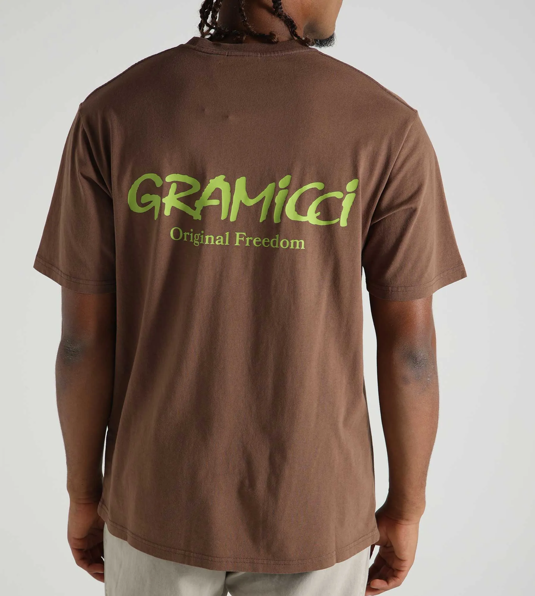 Gramicci Original Freedom Tee Pigment Brown