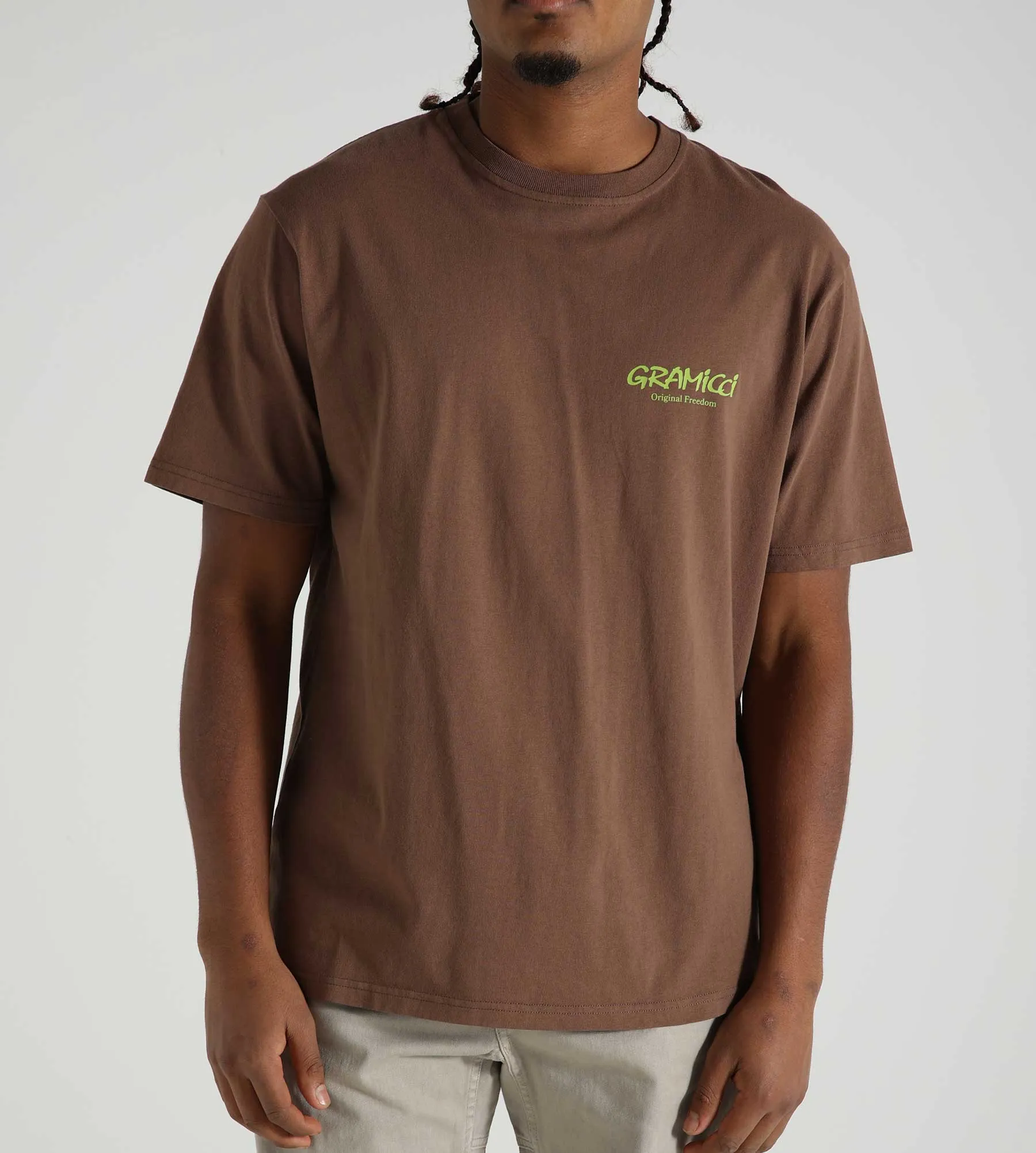 Gramicci Original Freedom Tee Pigment Brown