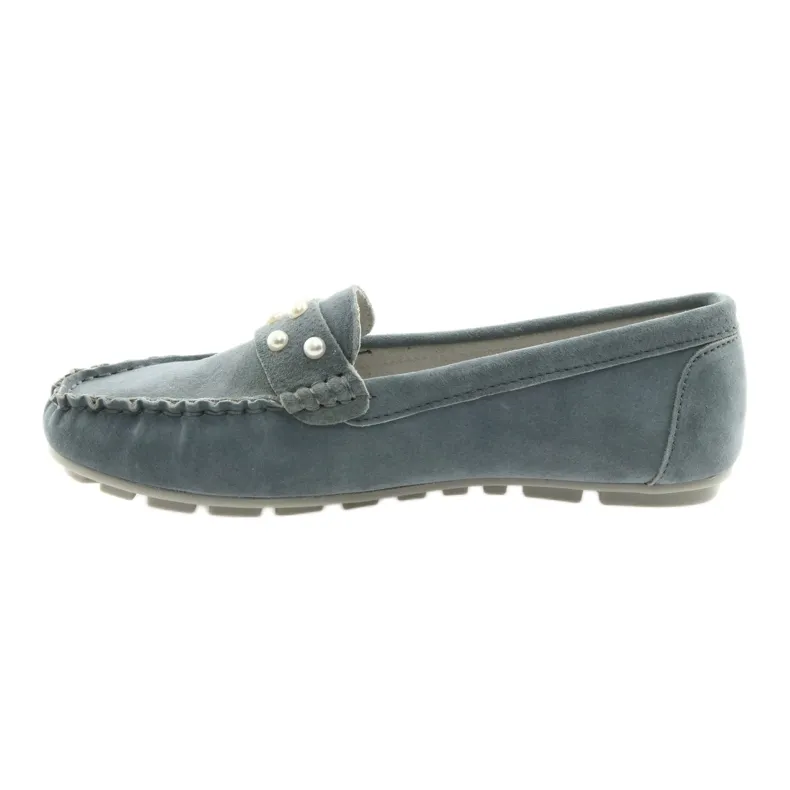 Grijze Loafers Filippo damesschoenen grijs