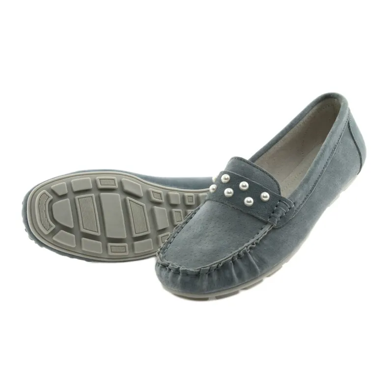 Grijze Loafers Filippo damesschoenen grijs