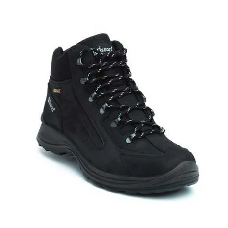 Grisport Travel Mid Zwart Wandelschoenen