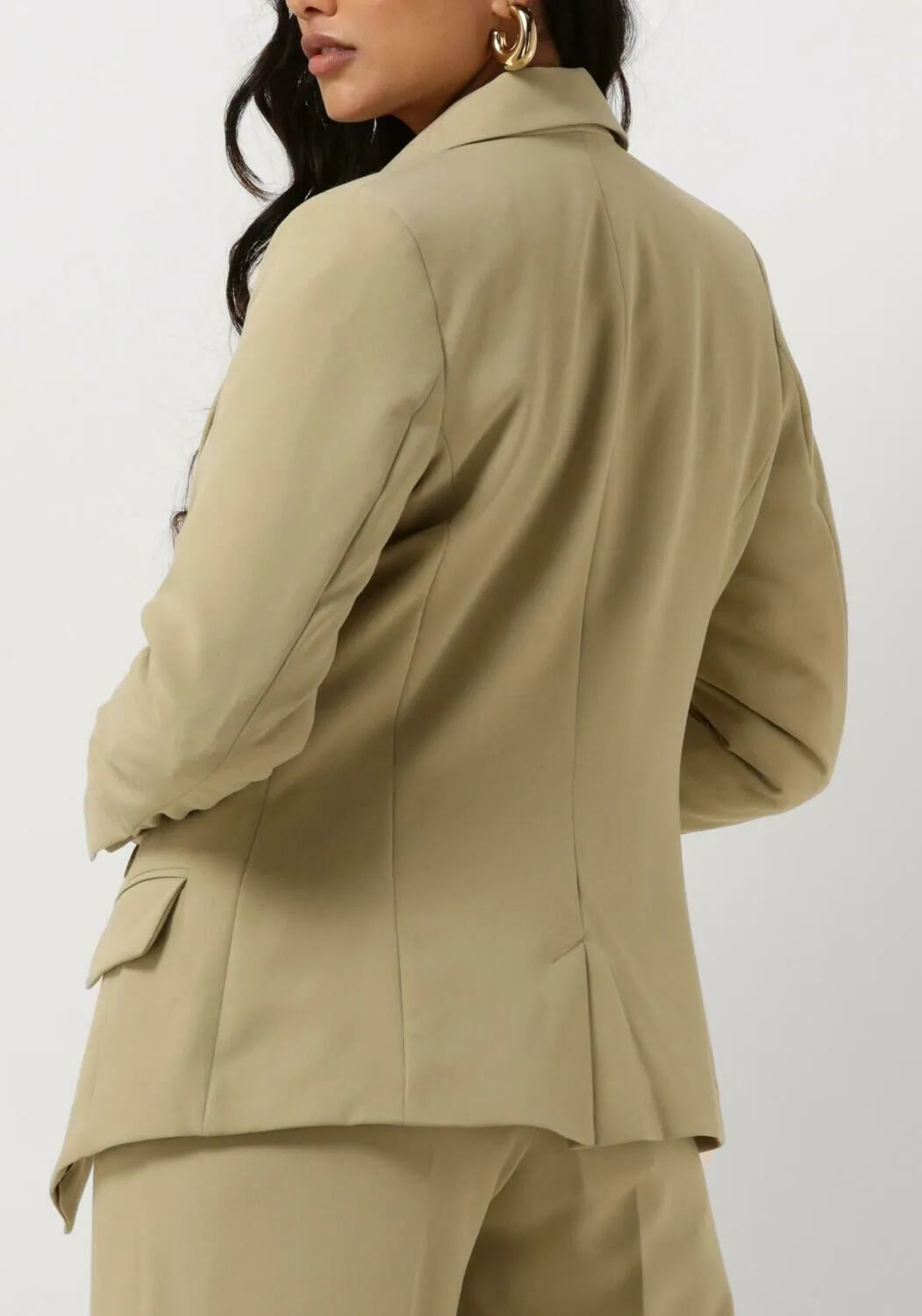 groene summum blazer blazer fitted soft foam