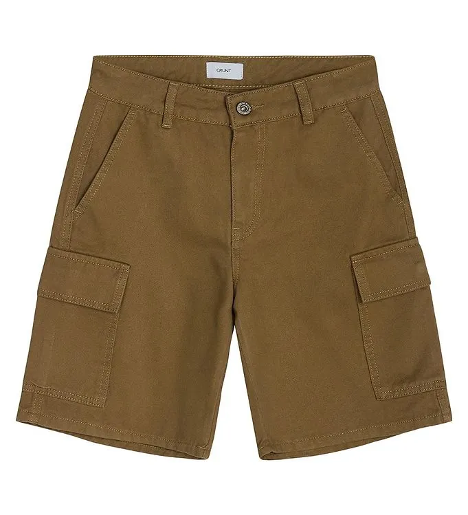 GRUNT SHORTS  REES CARGO  KHAKI