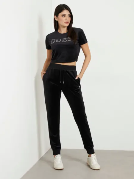 GUESS GUESS COUTURE JOGGER PANTS  JET BLACK