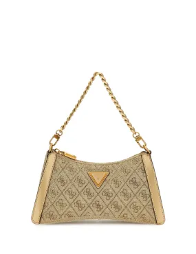 Guess Guess Dili Small Shoulder Bag - Latte Logo