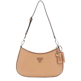 Guess Noelle Top Zip Shoulder Bag beige