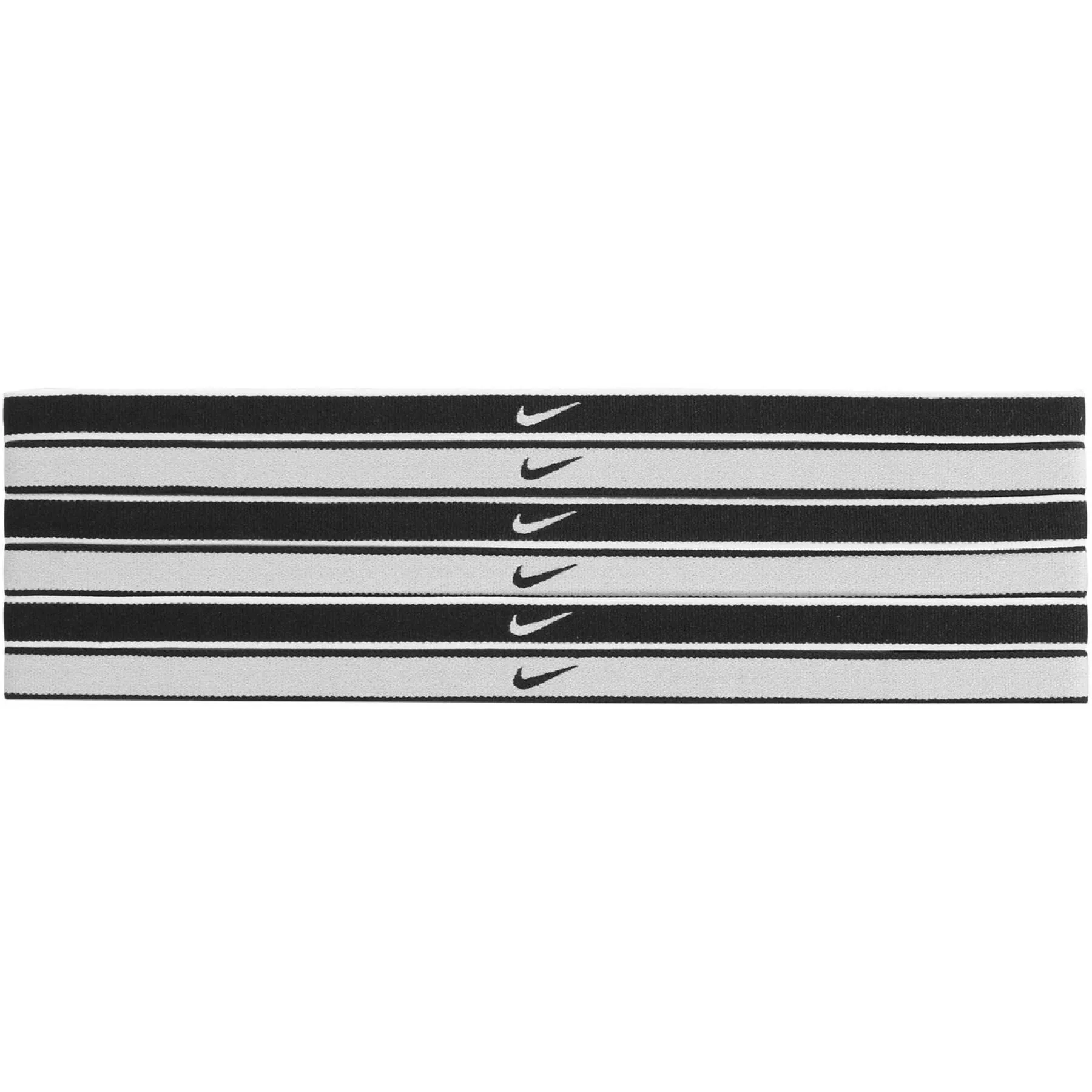 haarelastiekjes Nike Swoosh tipped (x6)