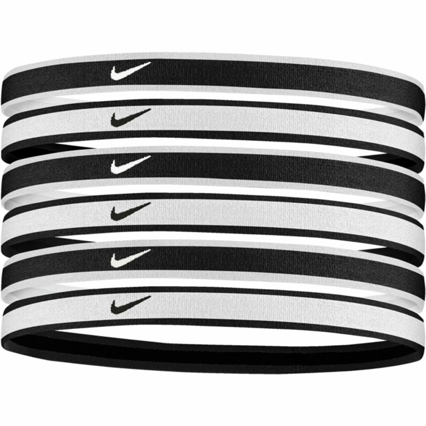 haarelastiekjes Nike Swoosh tipped (x6)