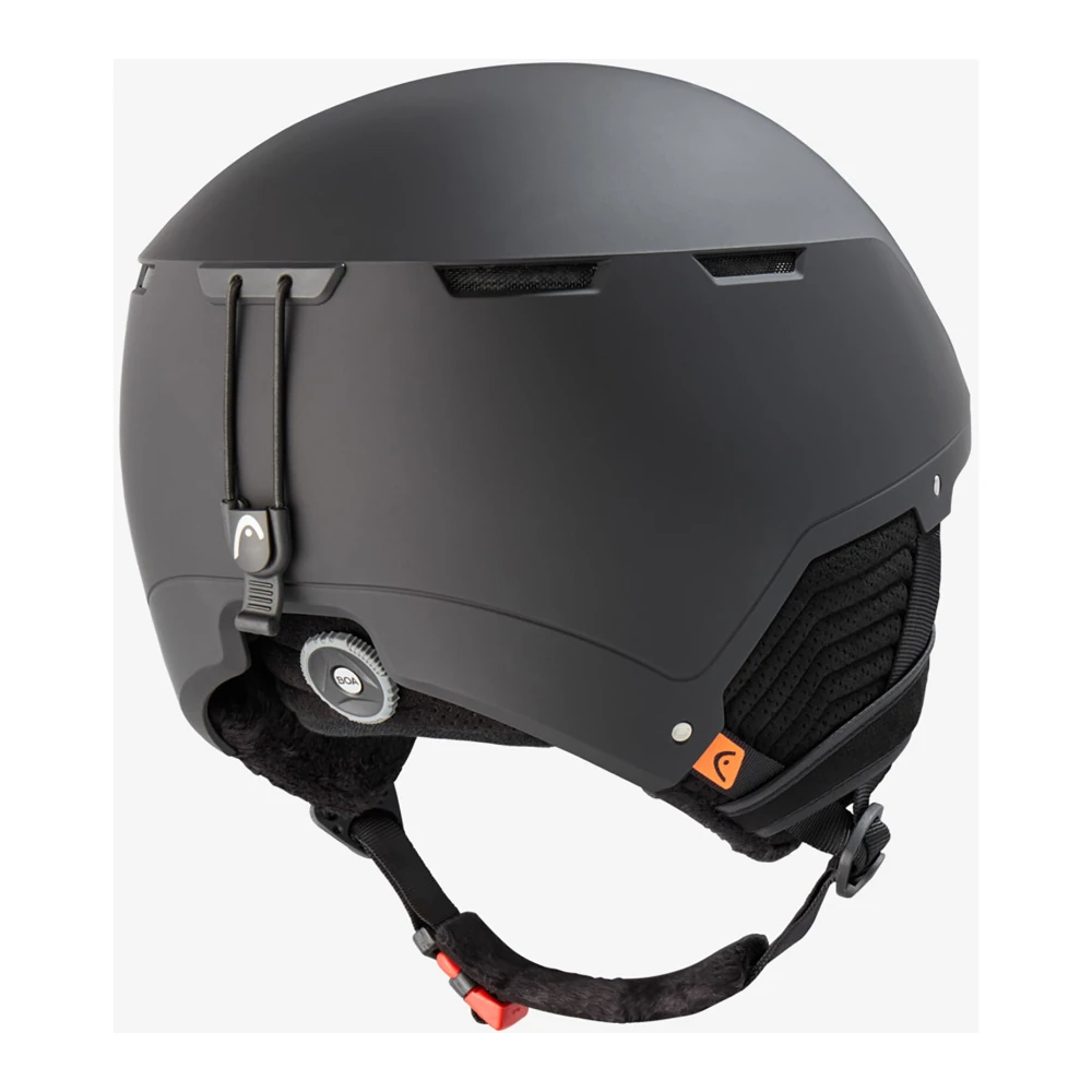 Head Compact Pro Ski Helm Black Heren