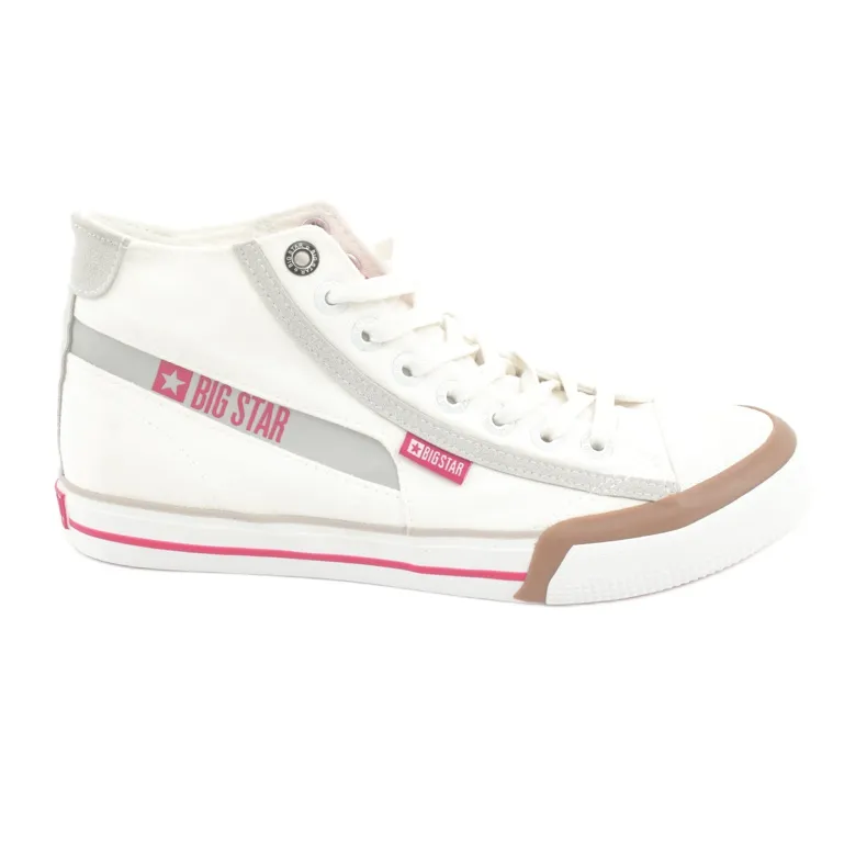 Heren Big Star 174080 witte sneakers