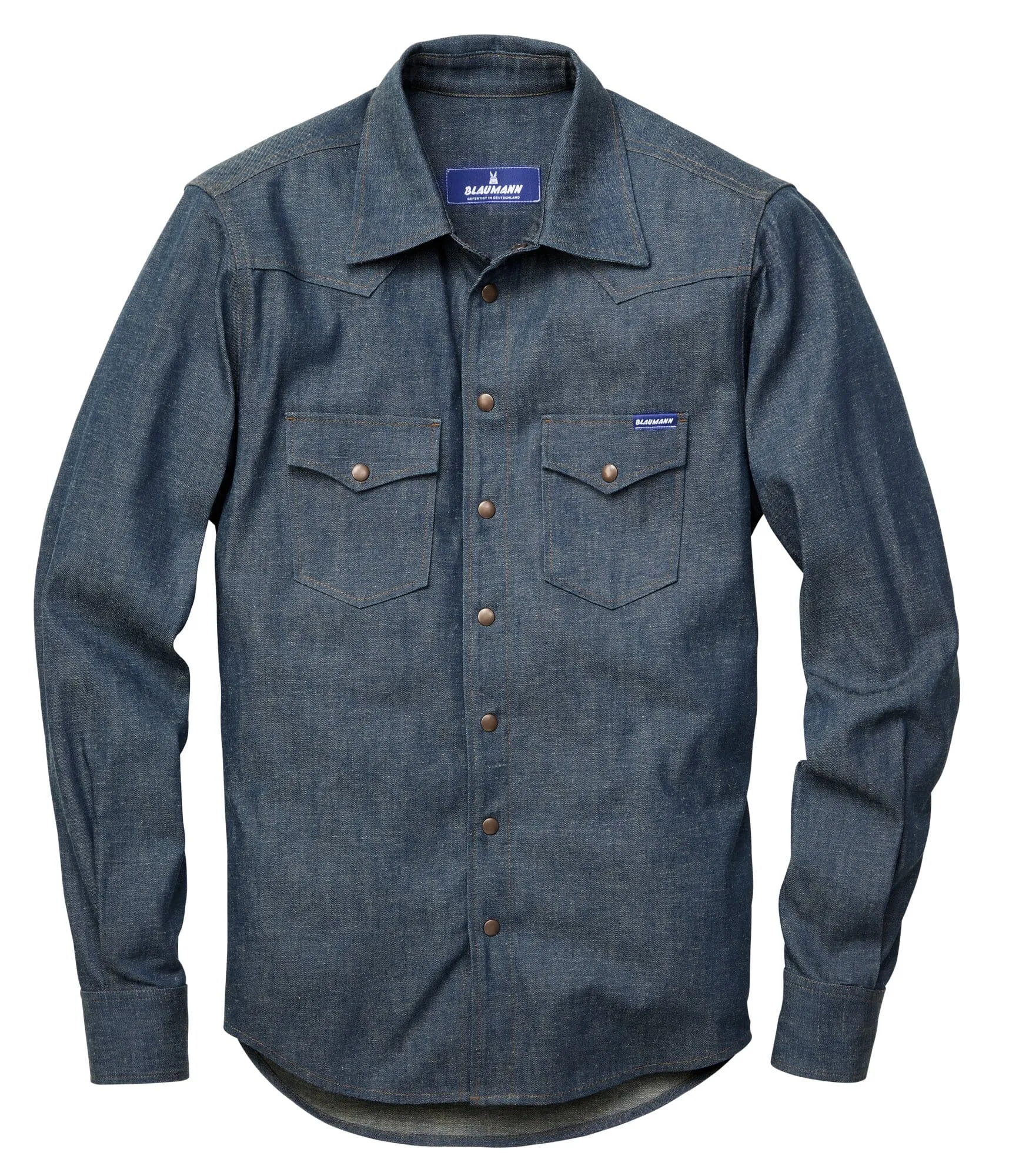 Heren jeans shirt
