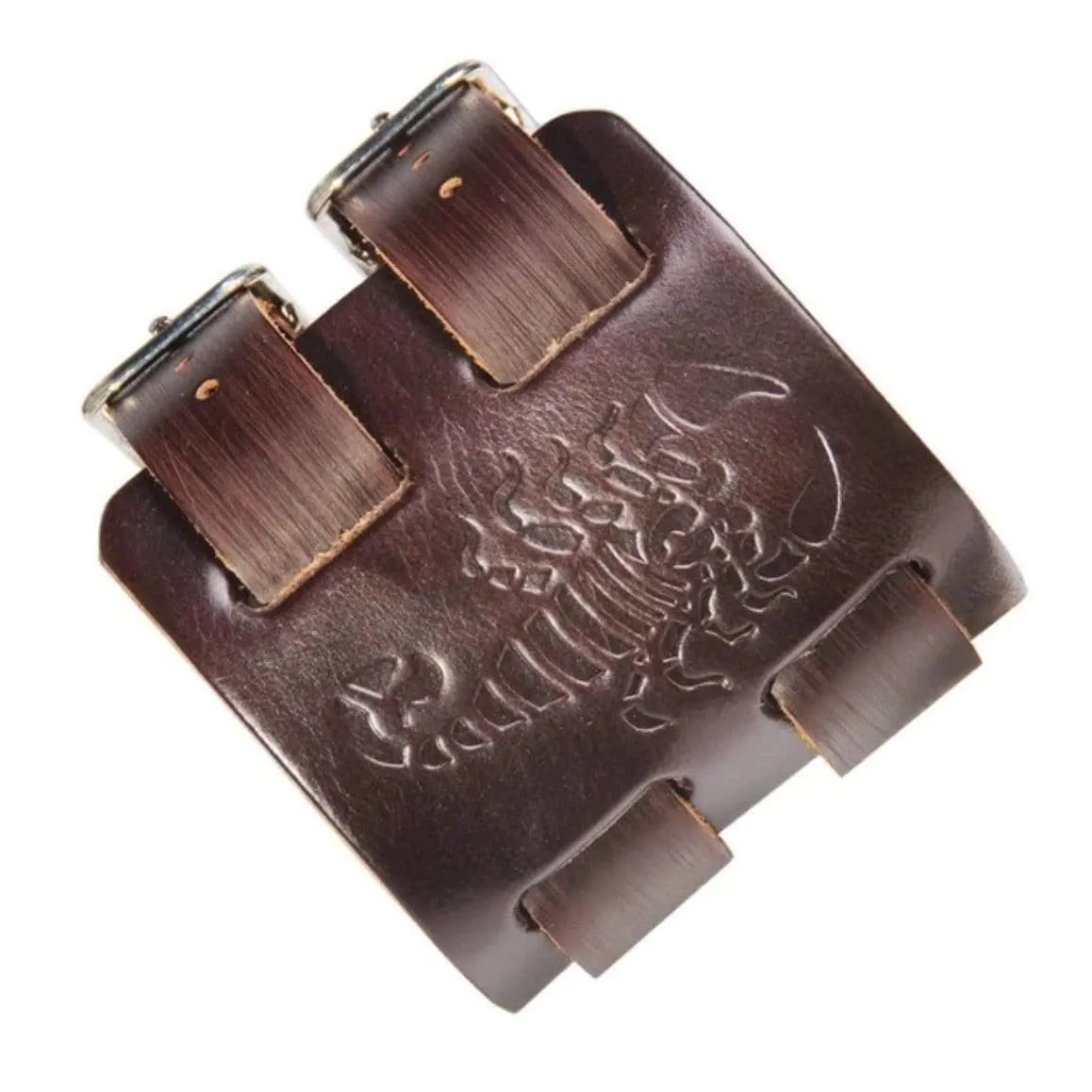 Heren Leren Schorpioen Armband