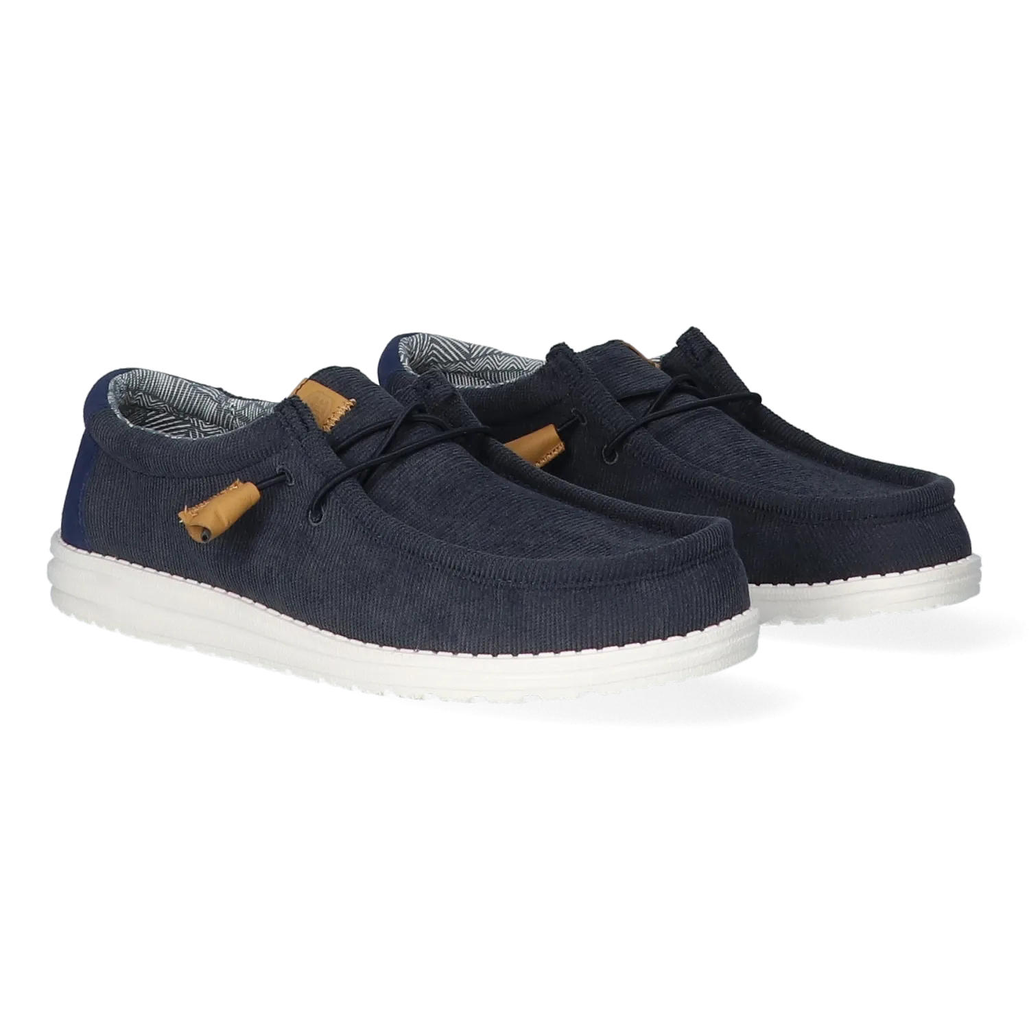 HEYDUDE HD40163 Instapper Wally Corduroy Navy