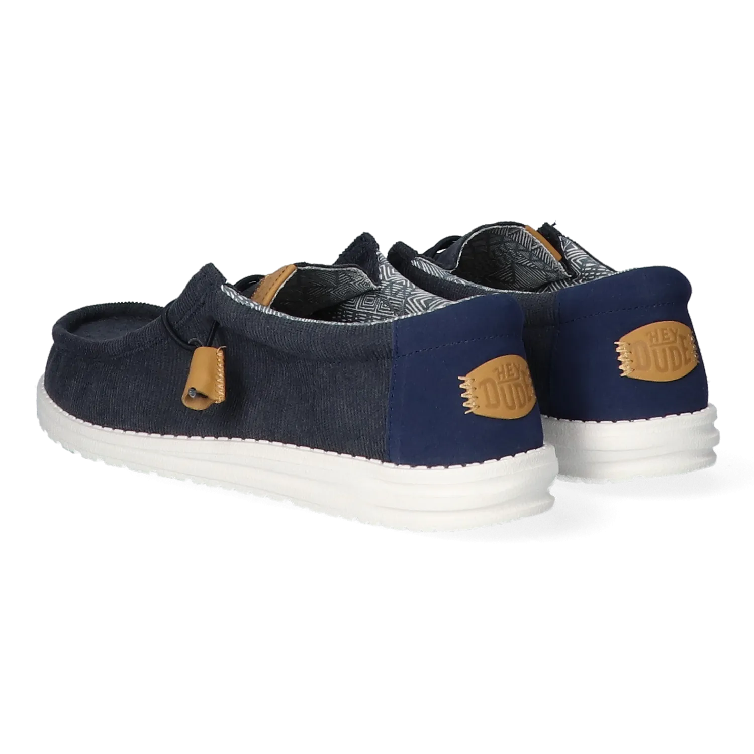 HEYDUDE HD40163 Instapper Wally Corduroy Navy