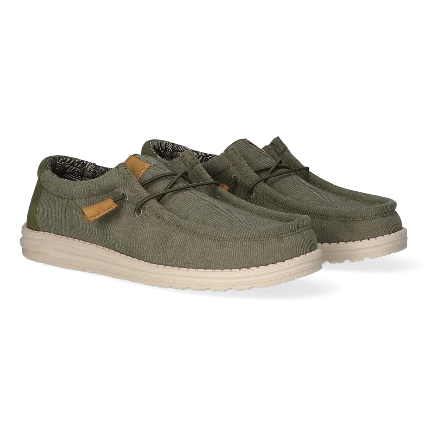 HEYDUDE HD40163 Instapper Wally Corduroy Olive