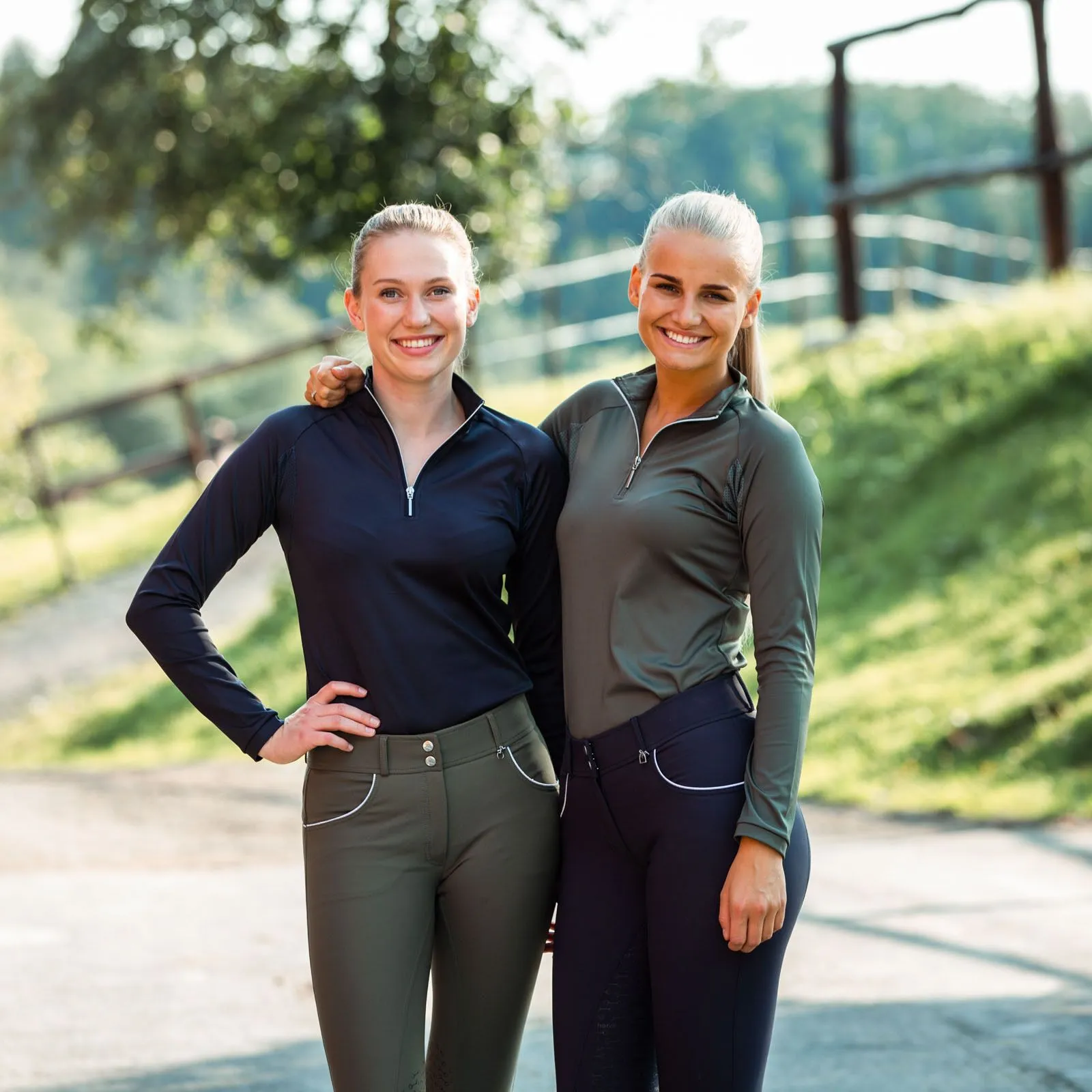 Horze Carolina Longsleeve Trainingsshirt, dames