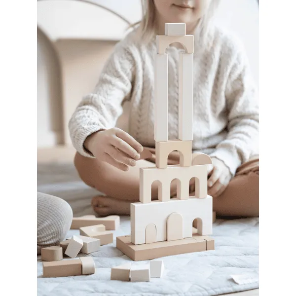 HUVILA houten bouwstenen Duin