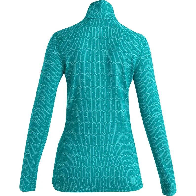 Icebreaker Dames 260 Vertex Herenga Half Zip Longsleeve