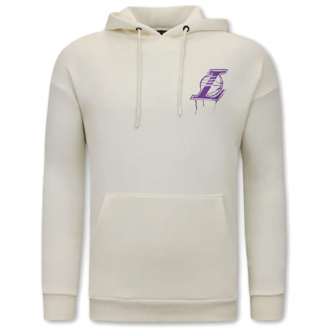 IKAO Paris Lakers oversized hoodie beige