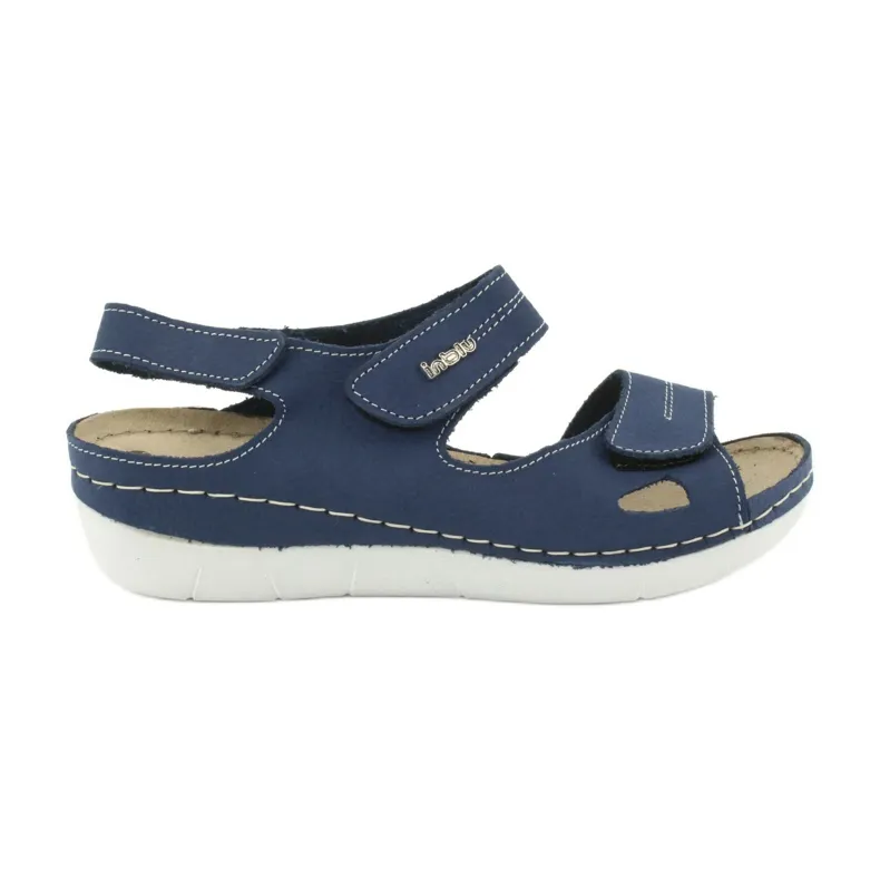 Inblu damesschoenen 158D142 marineblauw