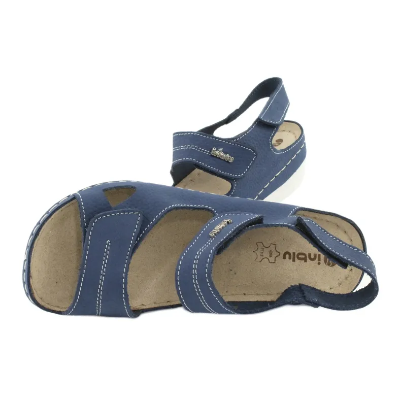 Inblu damesschoenen 158D142 marineblauw