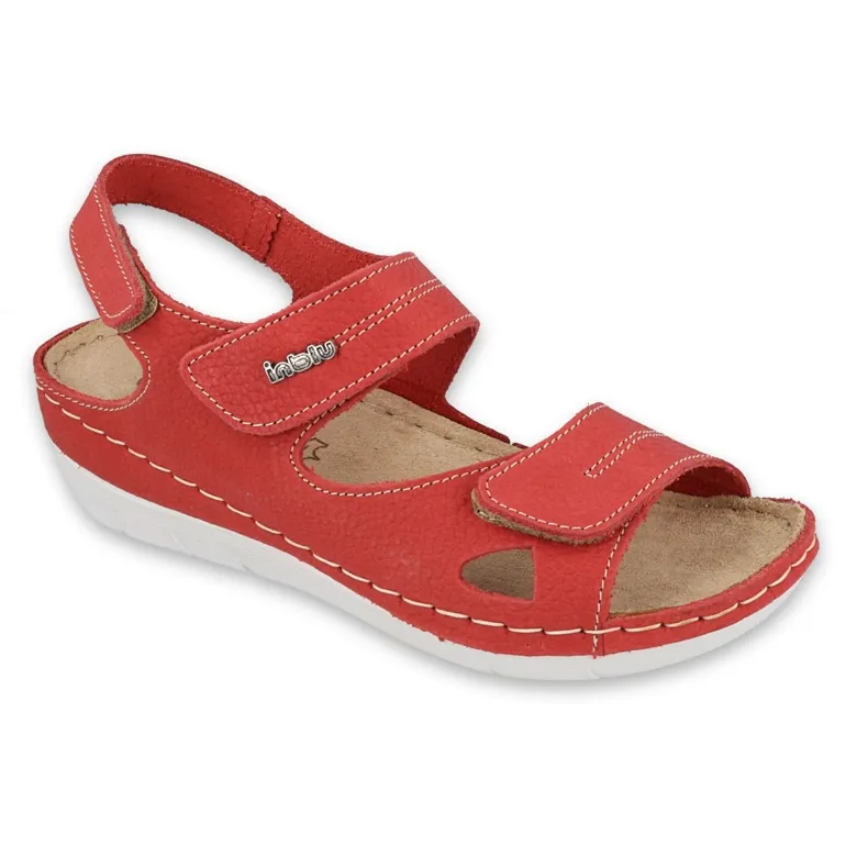 Inblu sandalen damesschoenen 158D157 rood