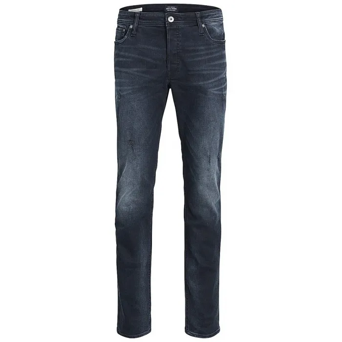 Jack & Jones JJTIM slim fit jeans donkerblauwe denim