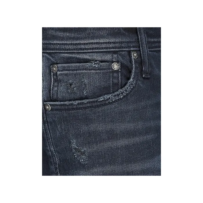 Jack & Jones JJTIM slim fit jeans donkerblauwe denim