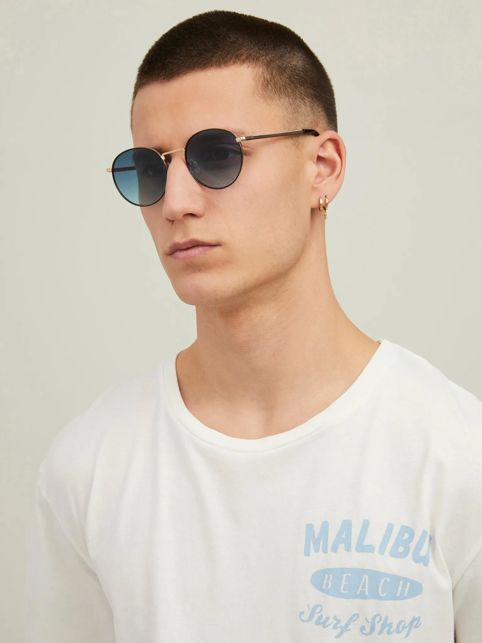 Jack & Jones Zonnebril Heren JACRYDER Gold Colour