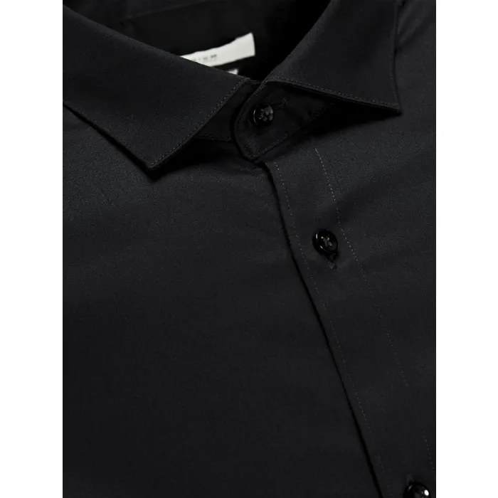 Jack & Jones zwart super slim fit overhemd BlackSUPER SLIM