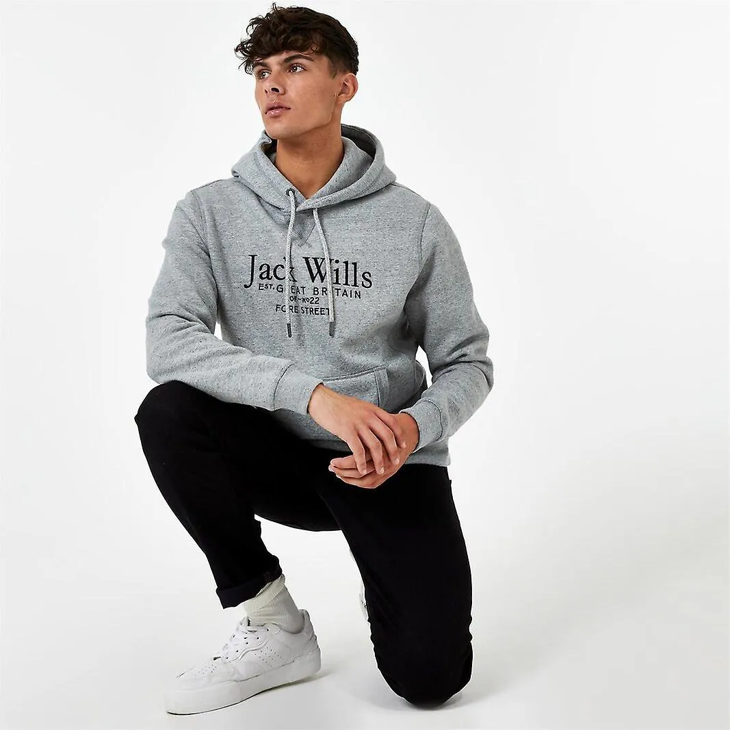 Jack Wills Batsford Grafisch Logo Hoodie