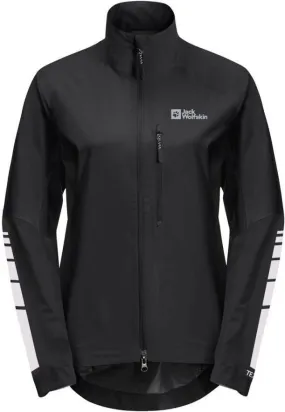 Jack Wolfskin Morobbia 2.5L Jacket Women Fiets-regenjack Dames XXL zwart black