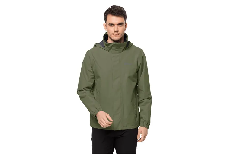 Jack Wolfskin Stormy Point 2L jacket greenwood heren