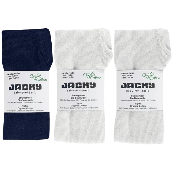 JACKY PANTY 3PACK MARINE/ WHITE /OFF WHITE 