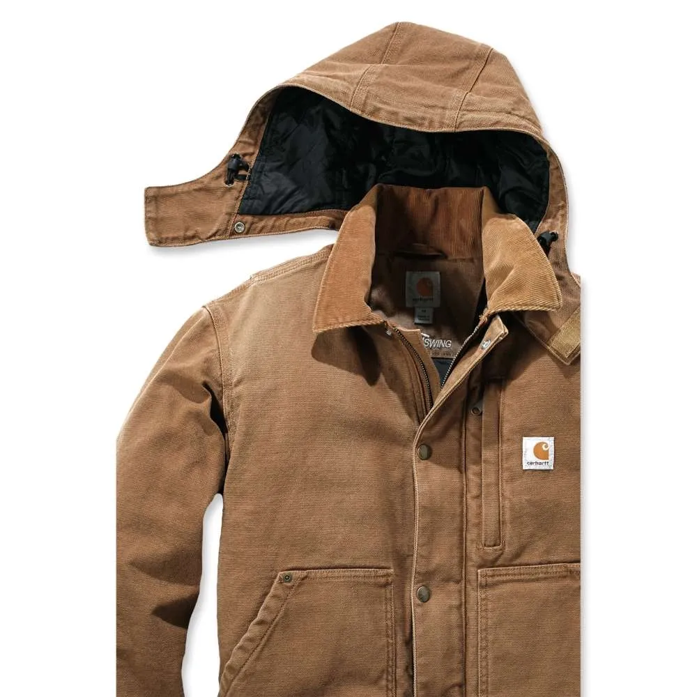 Jas Carhartt Men Sandstone F/S Caldwell Jacket Brown