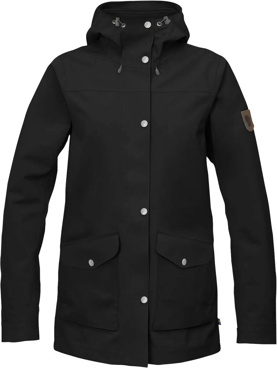 JAS FJALLRAVEN WOMEN GREENLAND ECOSHELL JACKET BLACK