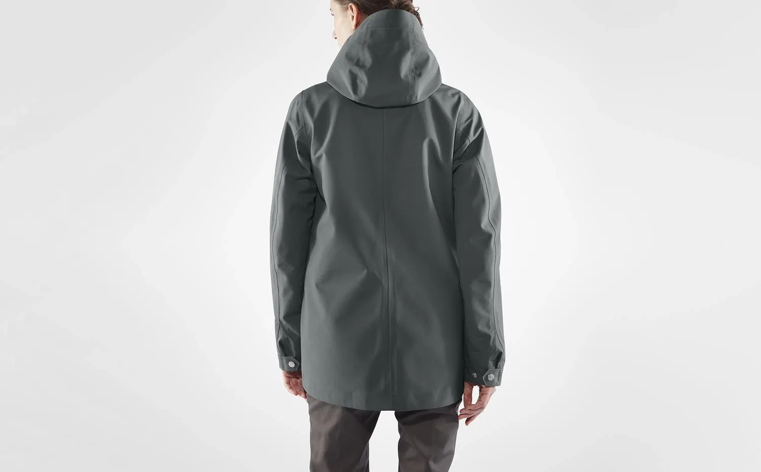 JAS FJALLRAVEN WOMEN GREENLAND ECOSHELL JACKET BLACK