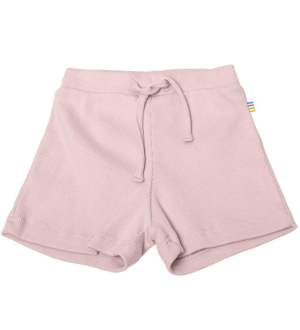 JOHA SHORTS  RIB  DUSTY ROZE