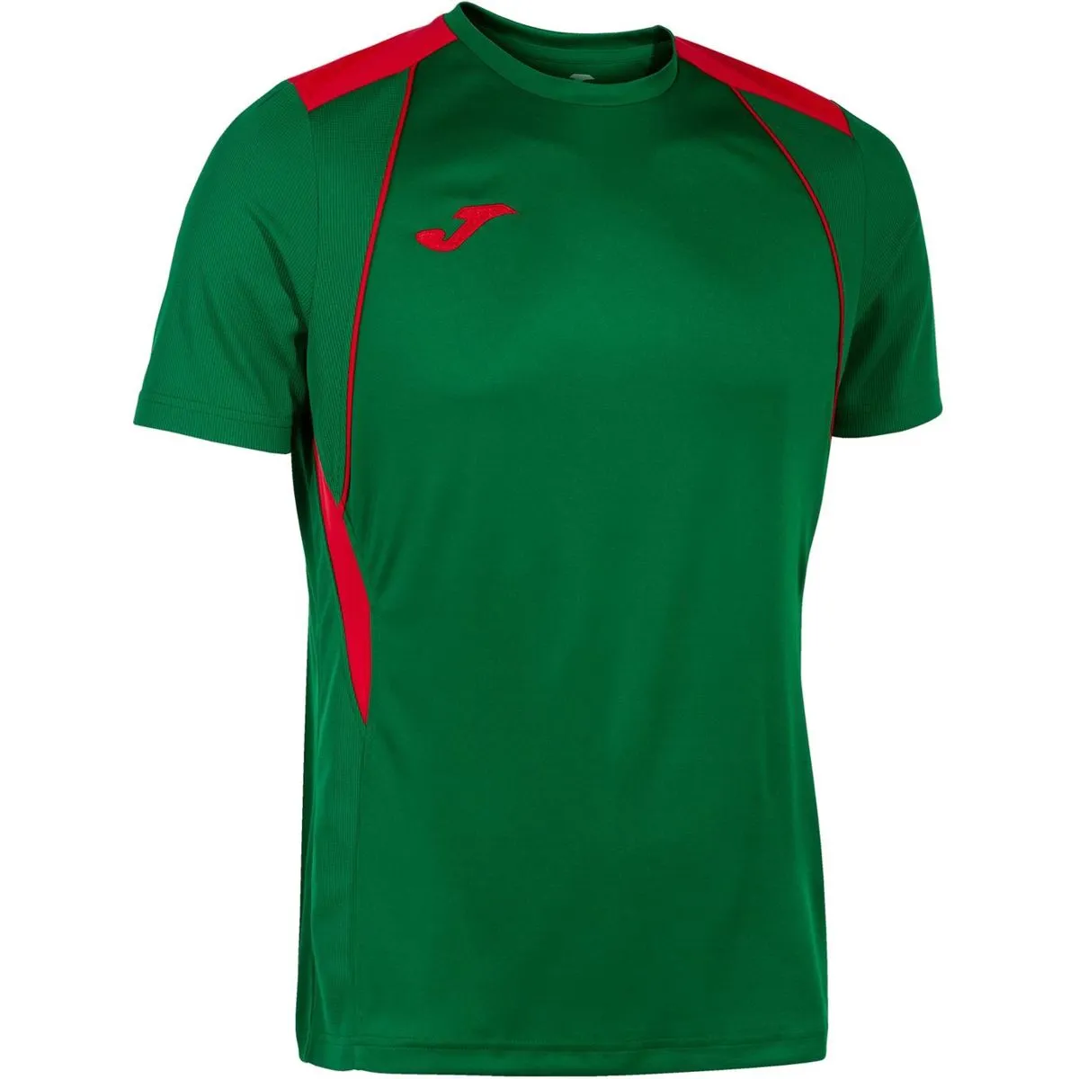 JOMA CHAMPIONSHIP VII SHIRT KORTE MOUW KINDEREN  GROEN / ROOD