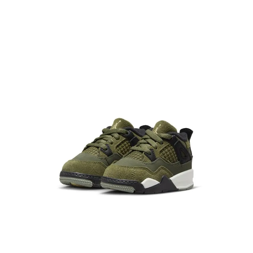 JORDAN BRAND JORDAN 4 RETRO ‘CRAFT’ (TODDLER) GREEN (FB9930200)