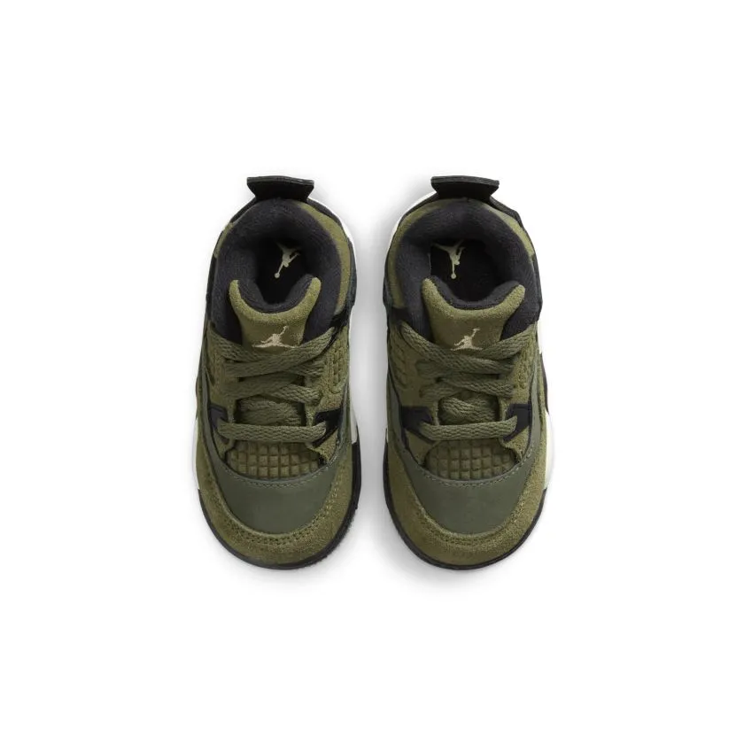 JORDAN BRAND JORDAN 4 RETRO ‘CRAFT’ (TODDLER) GREEN (FB9930200)