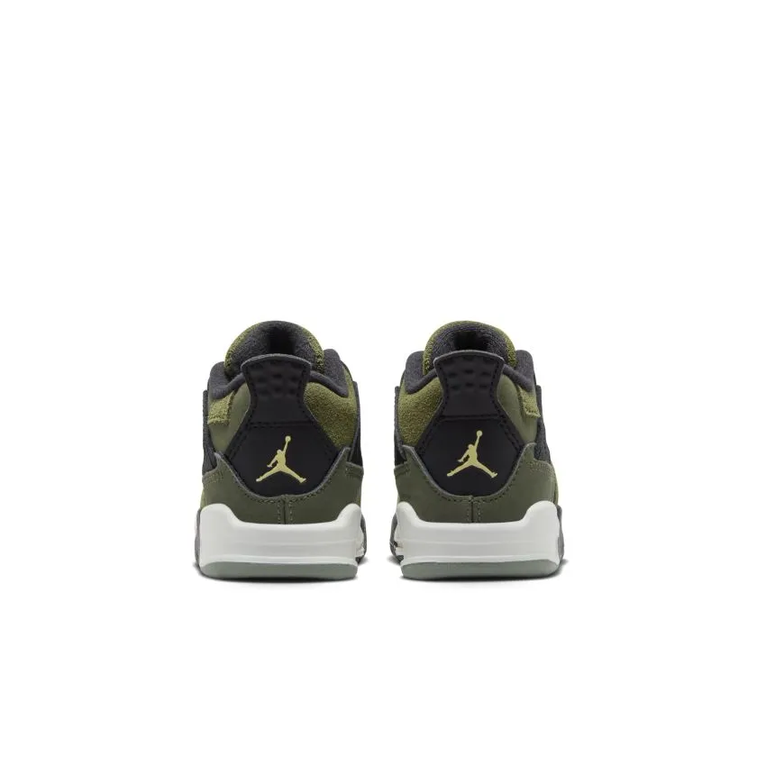 JORDAN BRAND JORDAN 4 RETRO ‘CRAFT’ (TODDLER) GREEN (FB9930200)