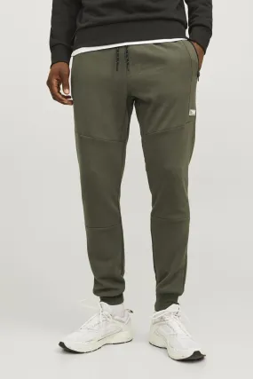 JPSTWILL AIR SWEAT PANTS NOOS 12184970 DUSTY OLIVE/MELANGE